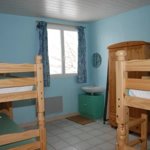 chambre bleue